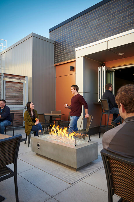 Seven Beautiful Fire Pit Table Designs For Your Rooftop Patio
