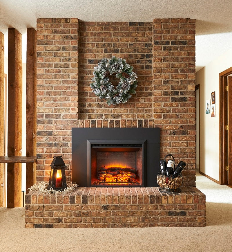 Holiday Fireplace Mantel Decorating Ideas
