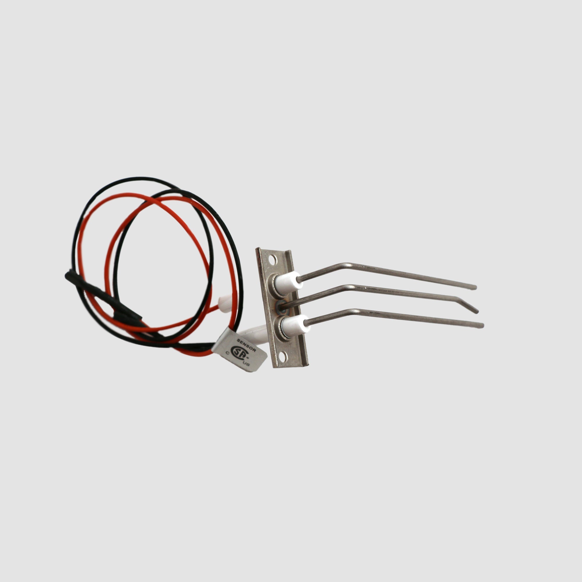 The CF-2424 Crystal Fire Electrode on a grey background