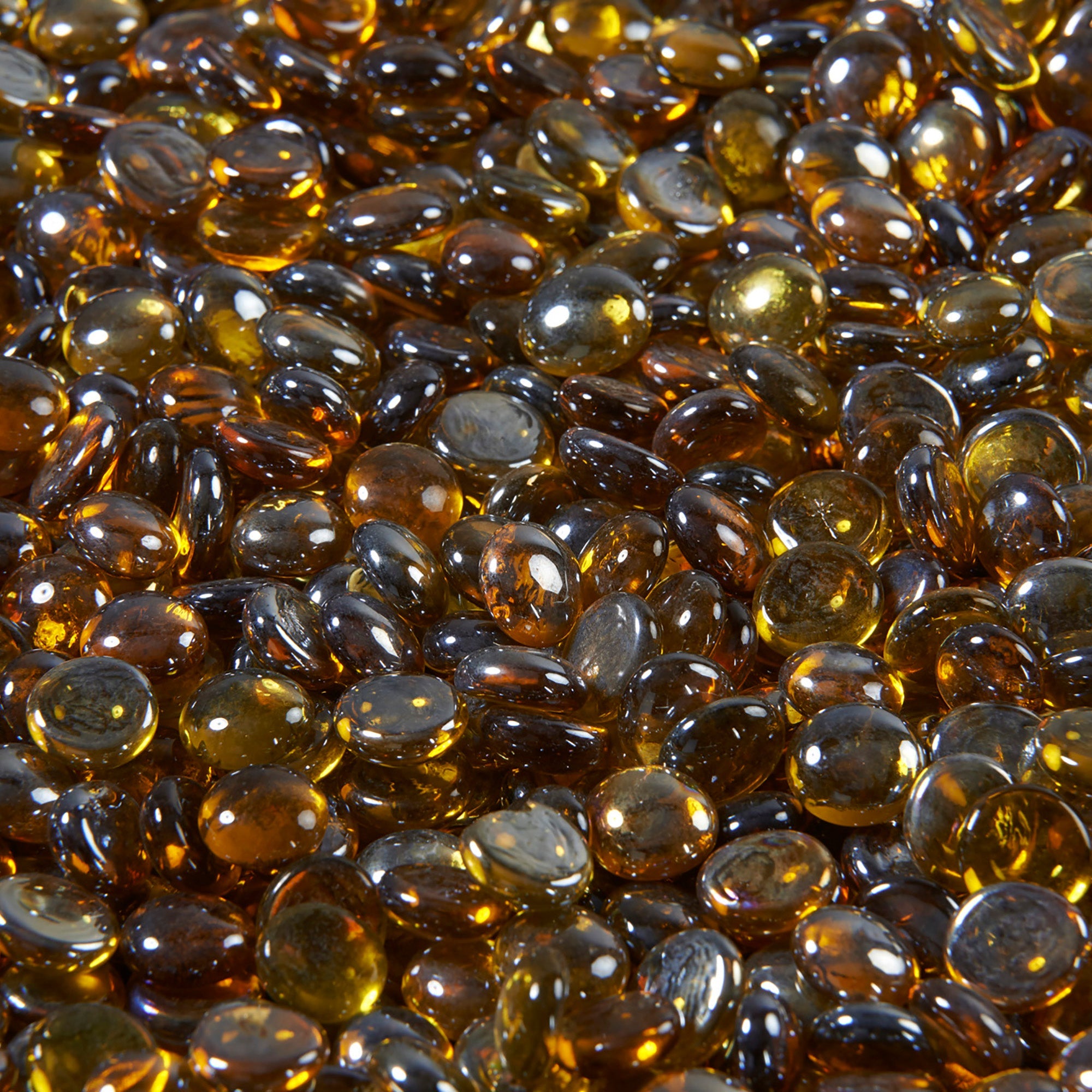 Tempered Fire Glass Gems