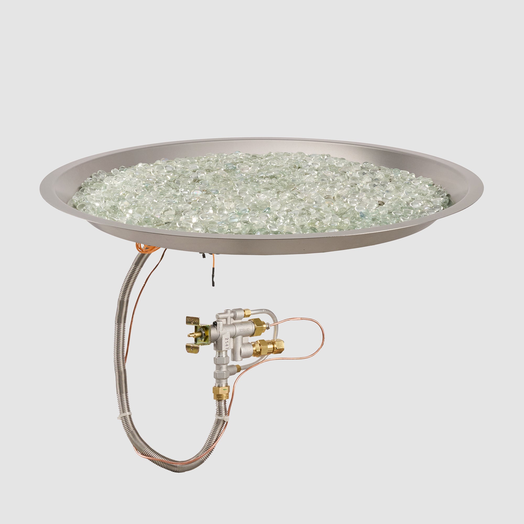 Crystal Fire Plus Round Gas Burner