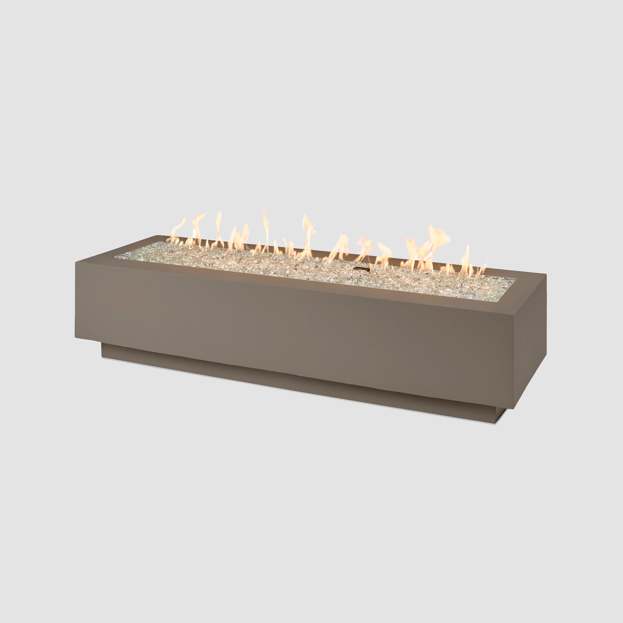 Cove Concrete Linear Gas Fire Pit