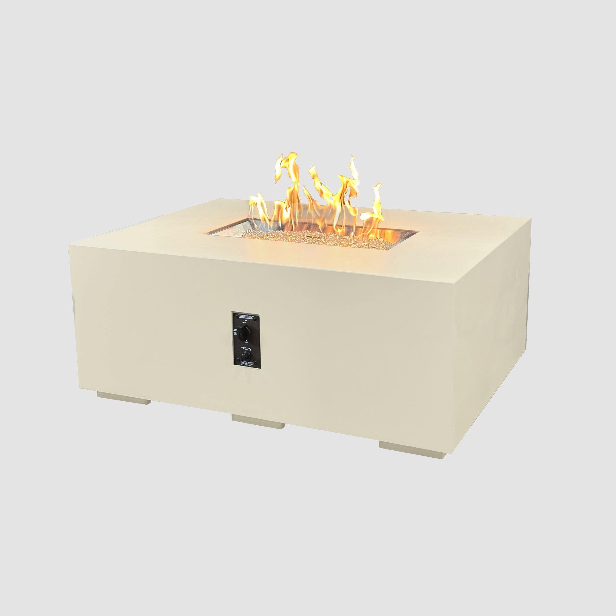 Cove Concrete Linear Gas Fire Pit