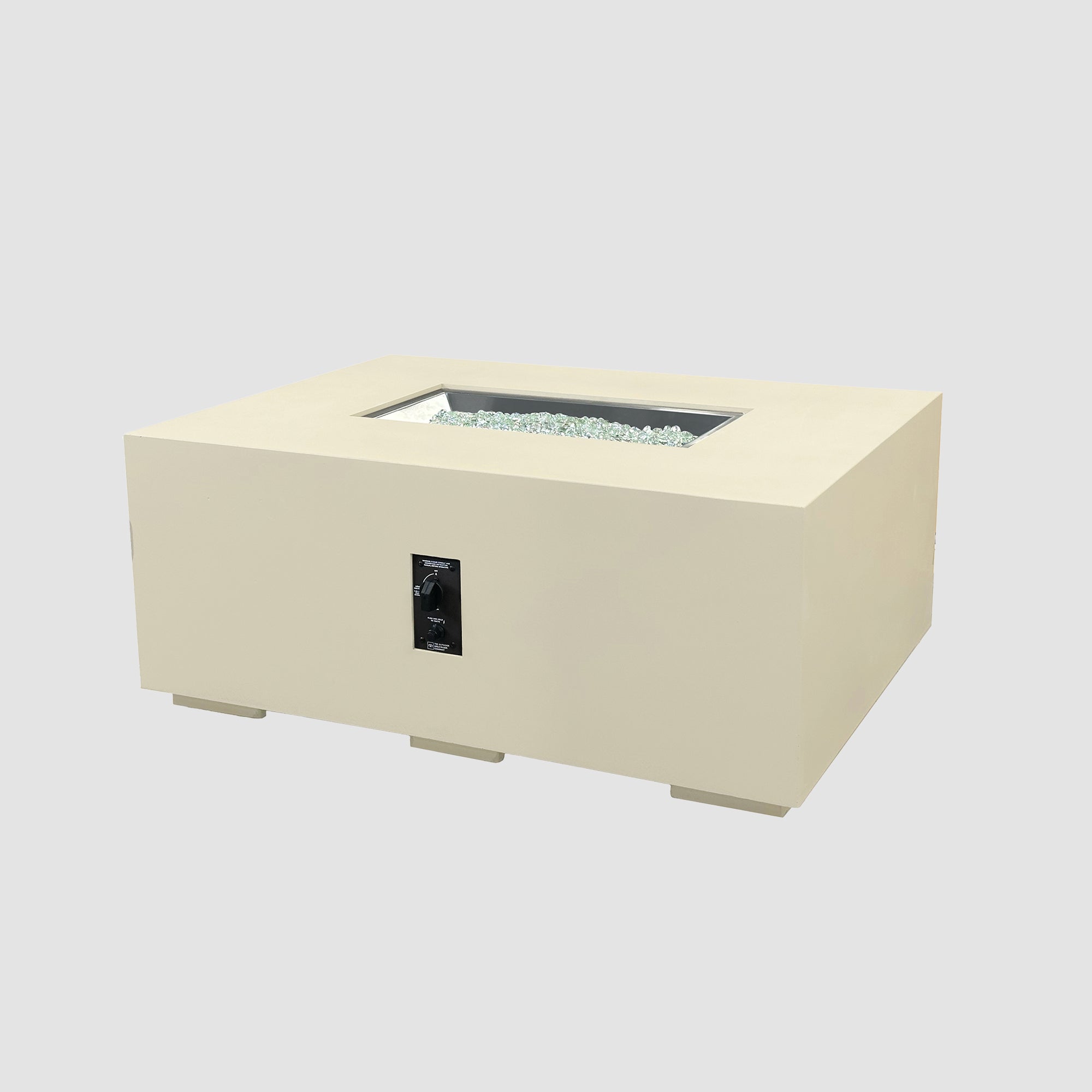 Cove Concrete Linear Gas Fire Pit