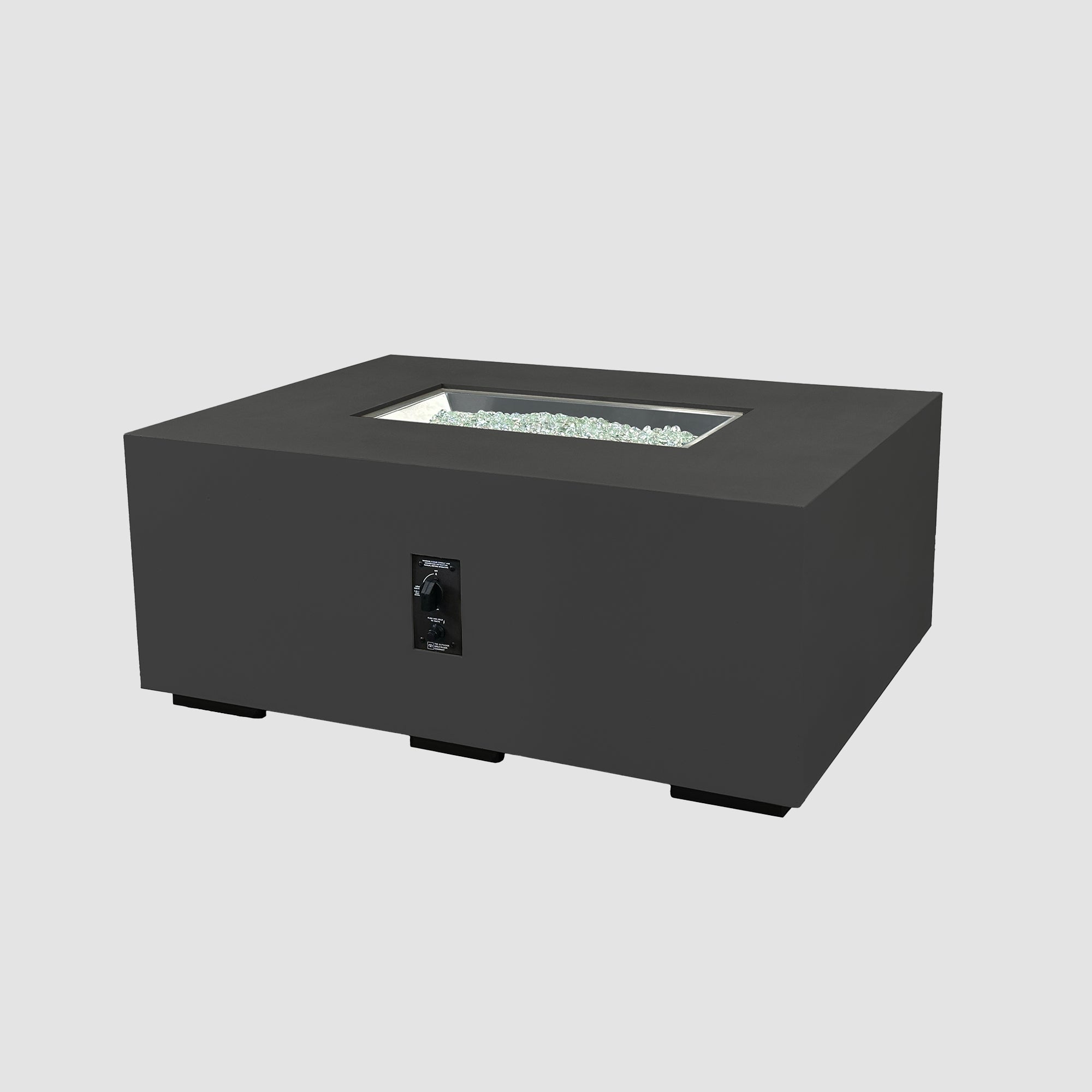 Cove Concrete Linear Gas Fire Pit