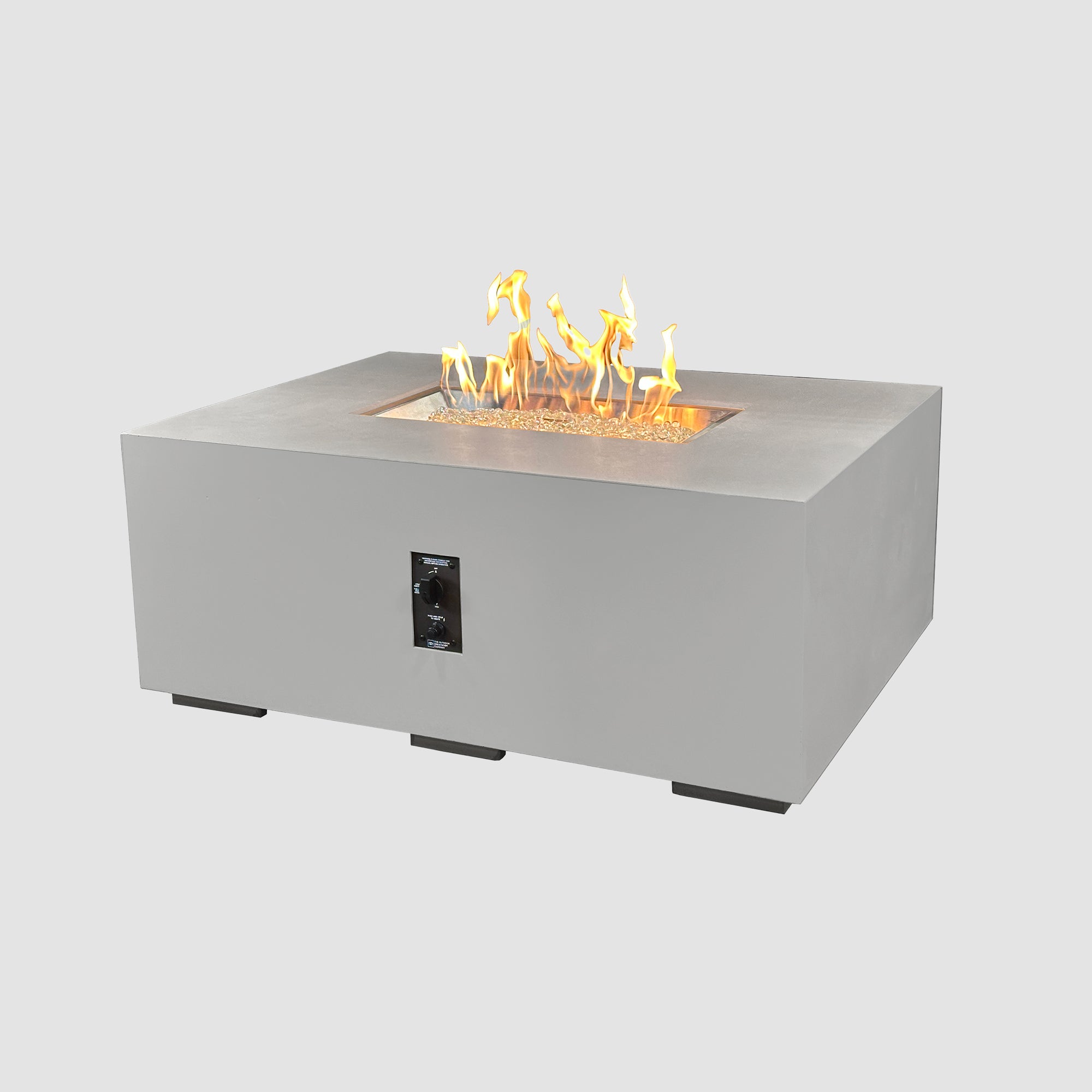 Cove Concrete Linear Gas Fire Pit