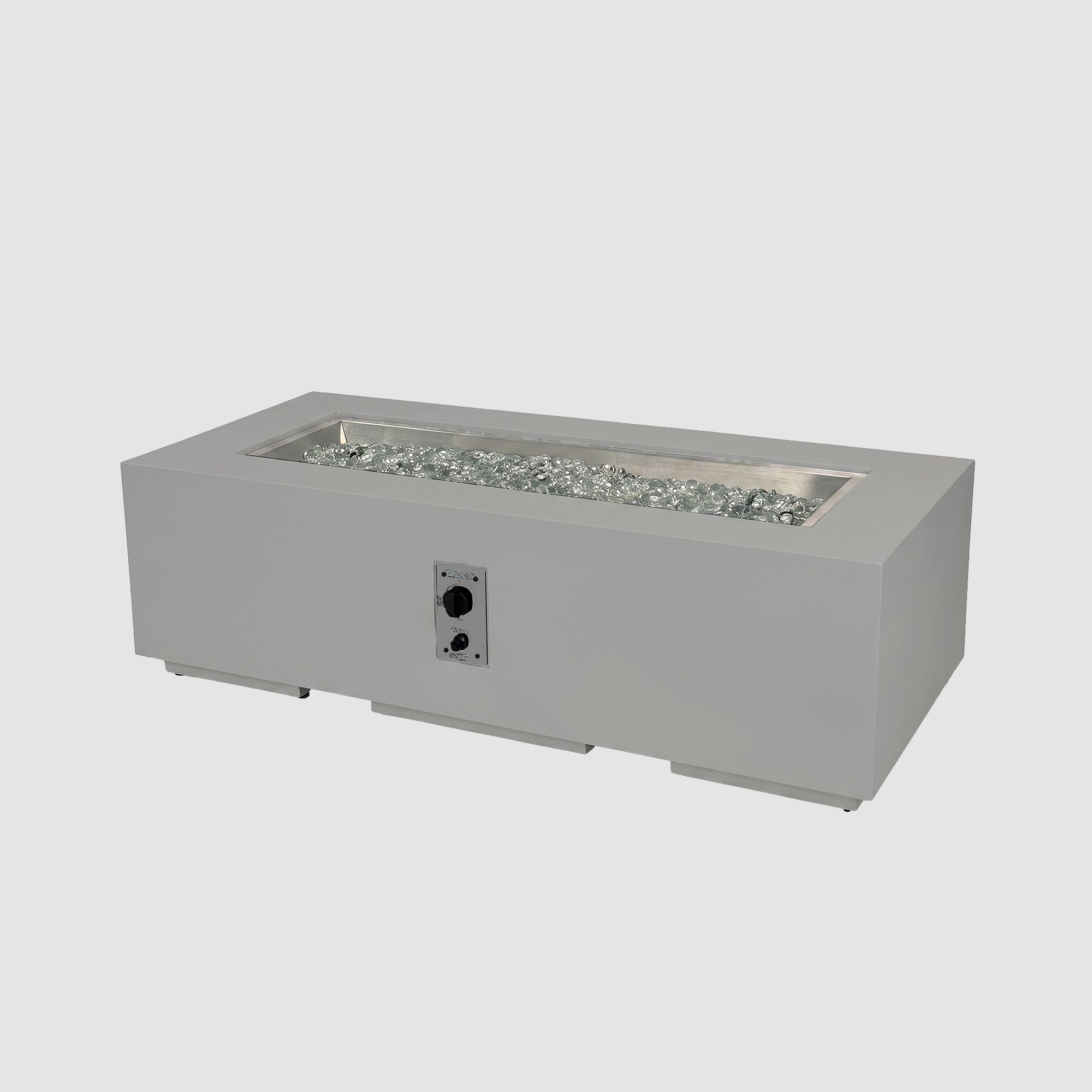 Cove Concrete Linear Gas Fire Pit