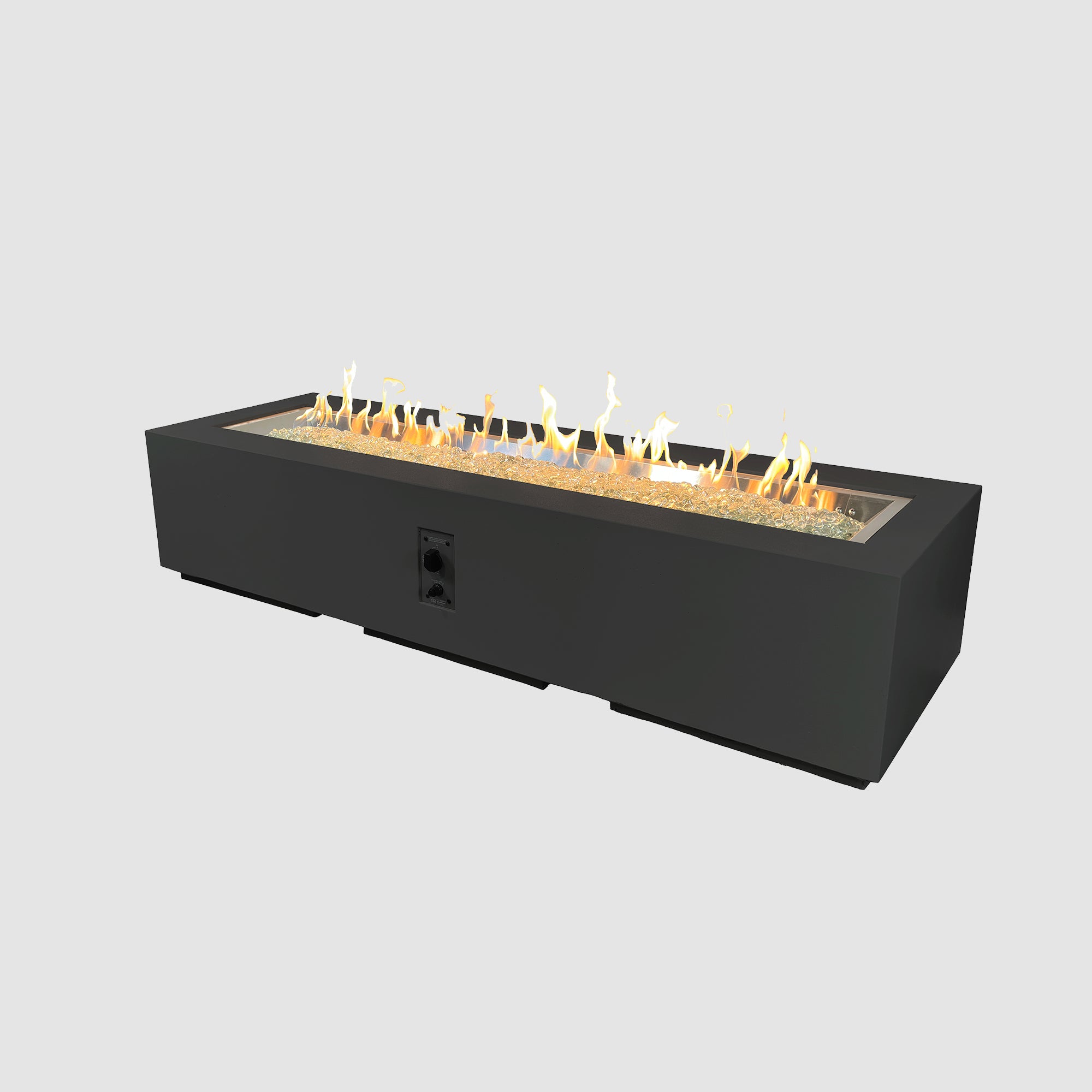 Cove Concrete Linear Gas Fire Pit