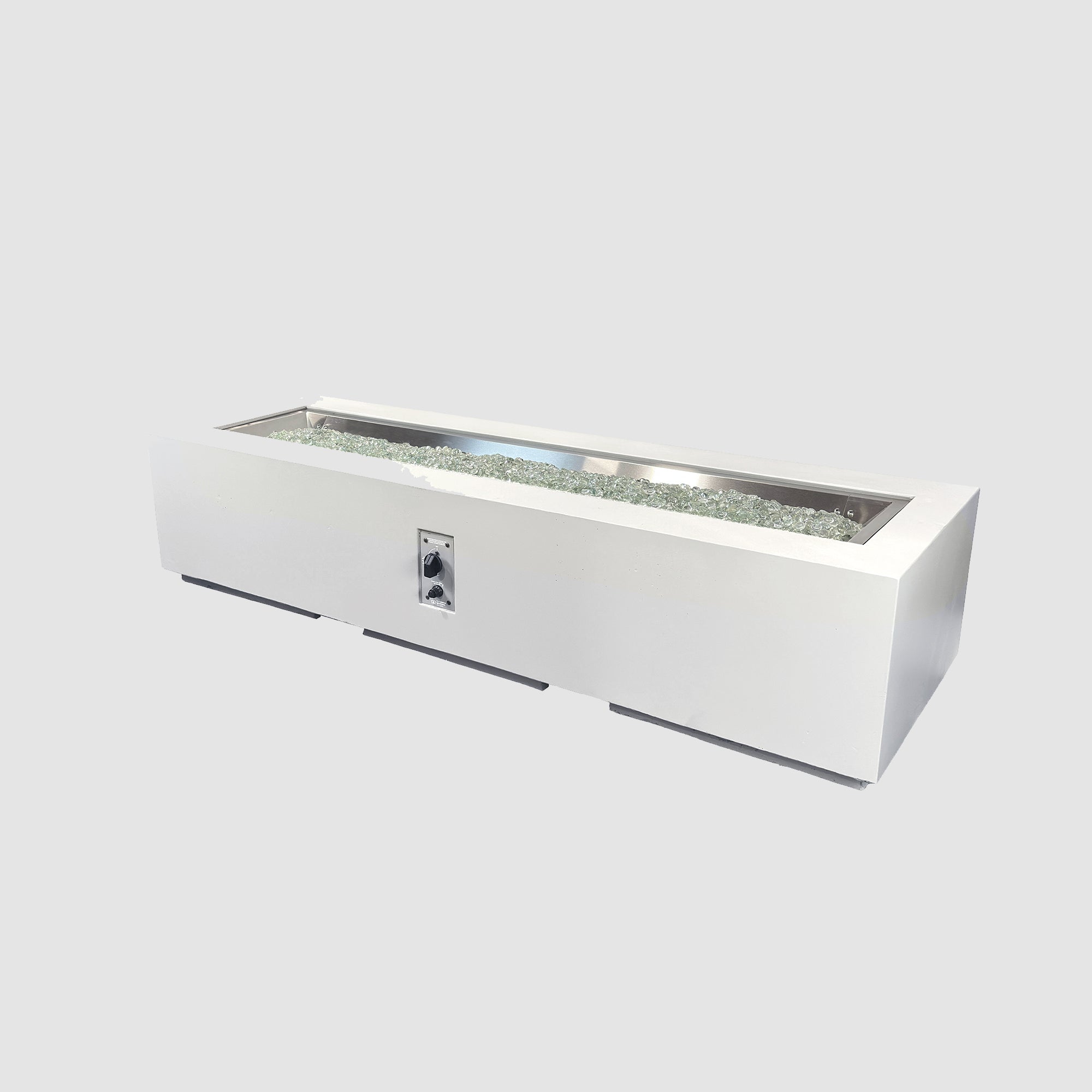 Cove Concrete Linear Gas Fire Pit