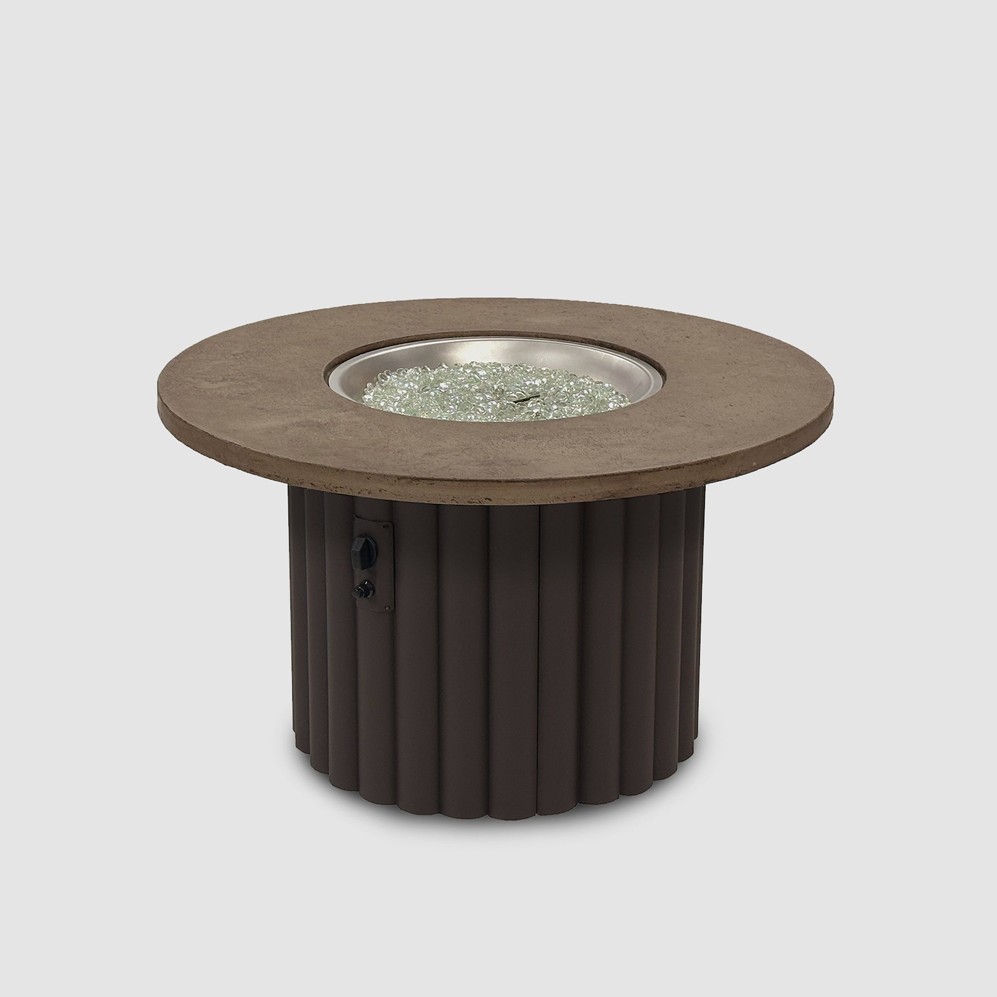 Reverie Round Gas Fire Pit Table 42" (Coming Soon)