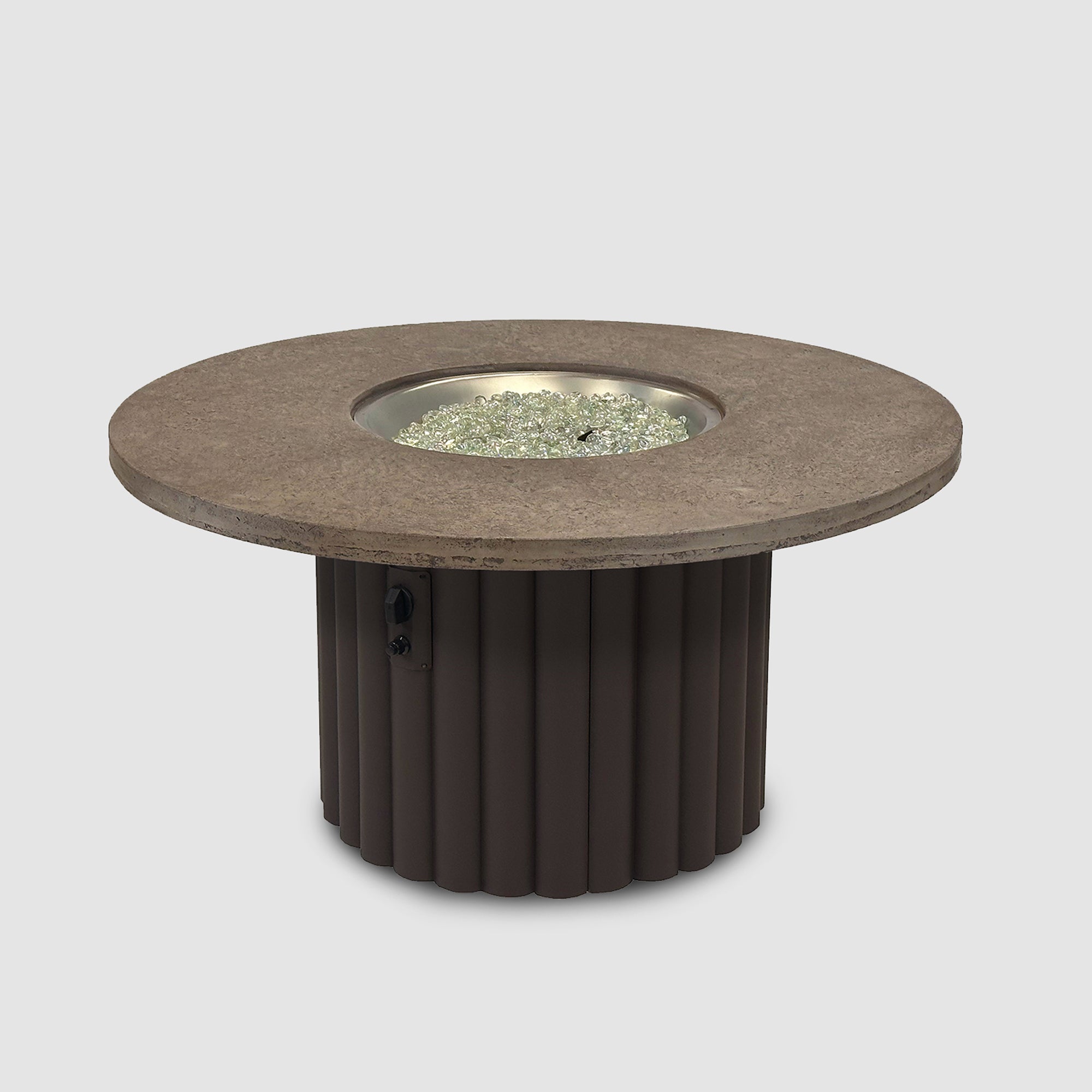 Reverie Round Gas Fire Pit Table 48" (Coming Soon)