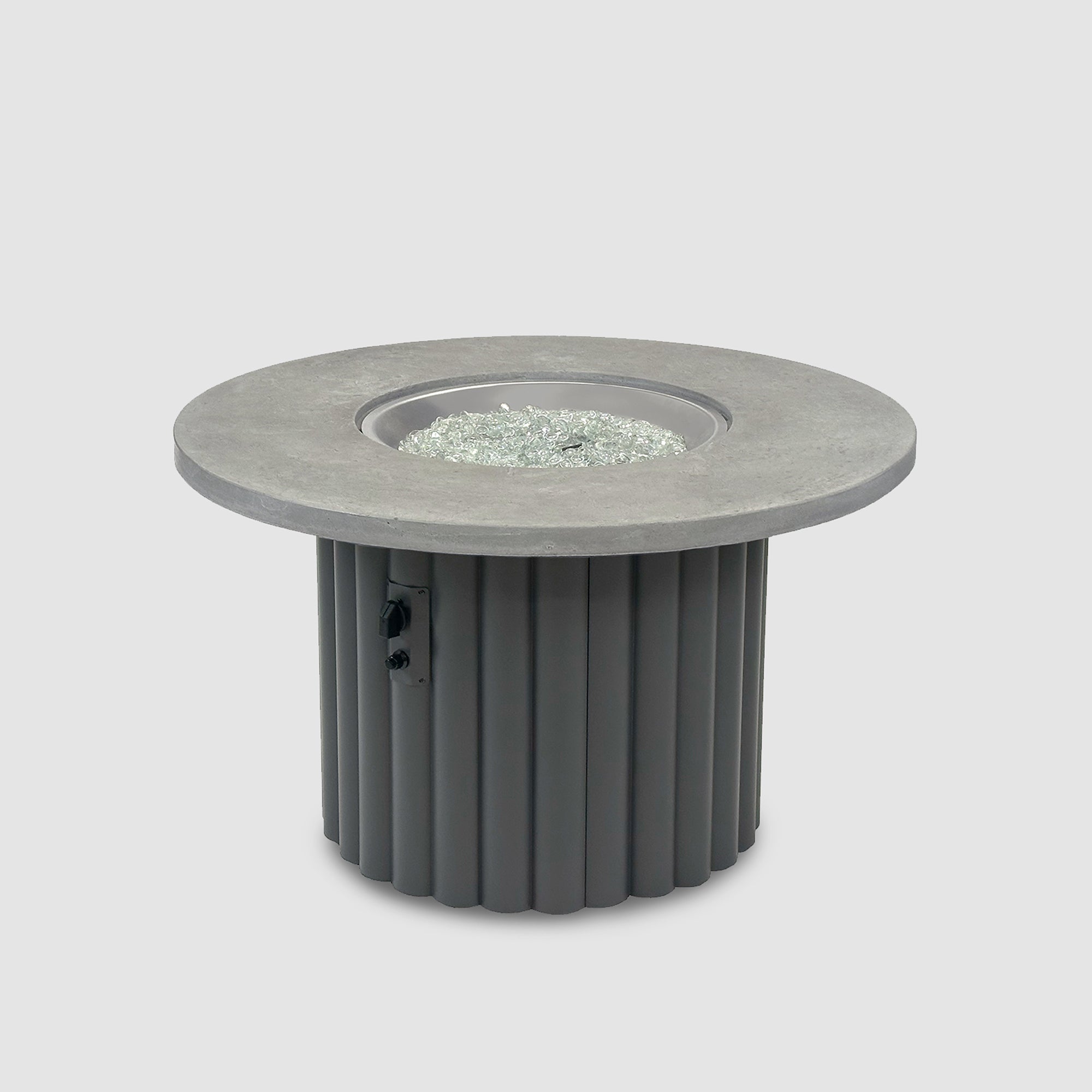 Reverie Round Gas Fire Pit Table 42" (Coming Soon)