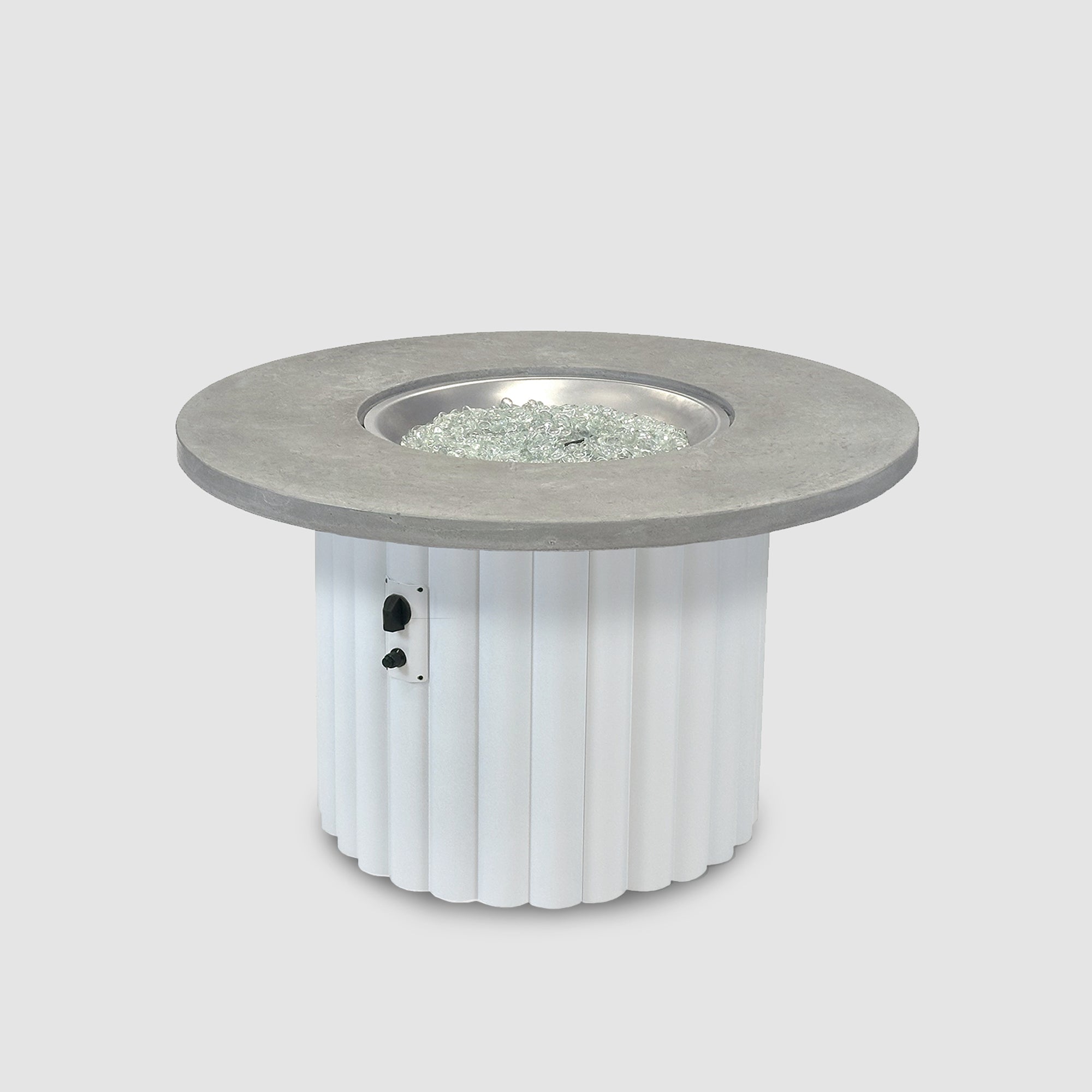 Reverie Round Gas Fire Pit Table 42" (Coming Soon)