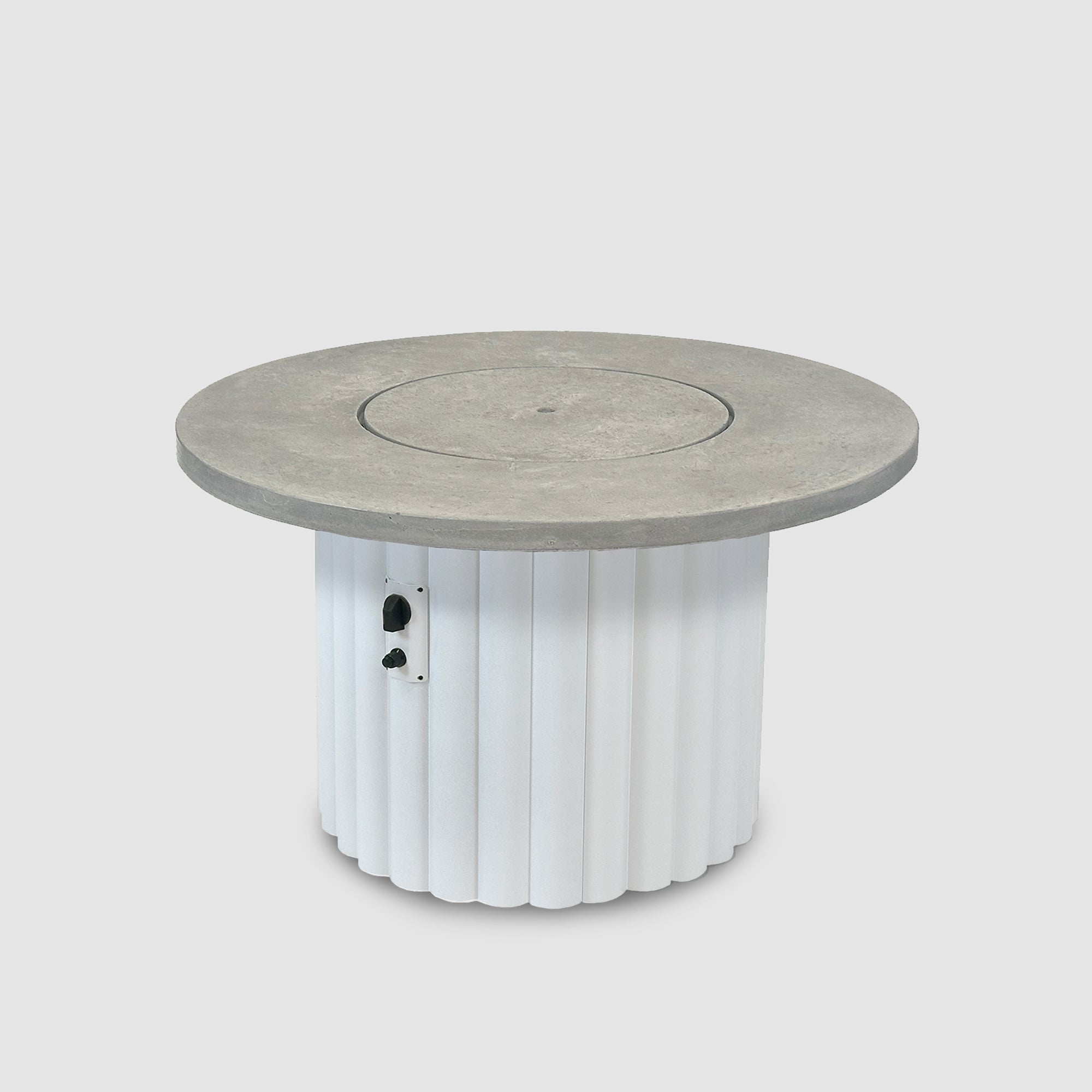 Reverie Round Gas Fire Pit Table 42" (Coming Soon)