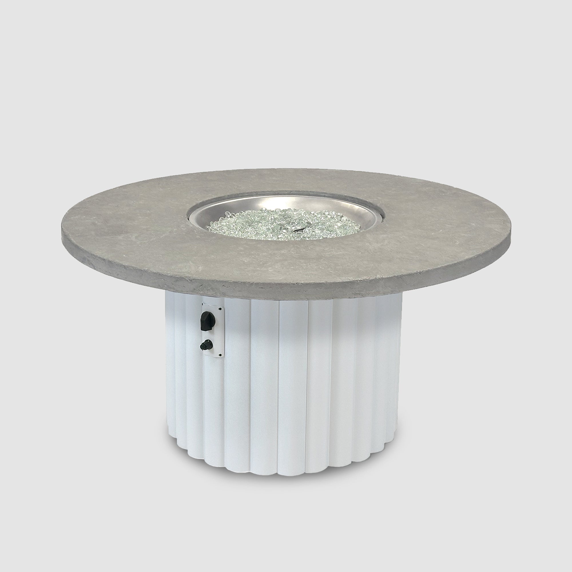 Reverie Round Gas Fire Pit Table 48" (Coming Soon)