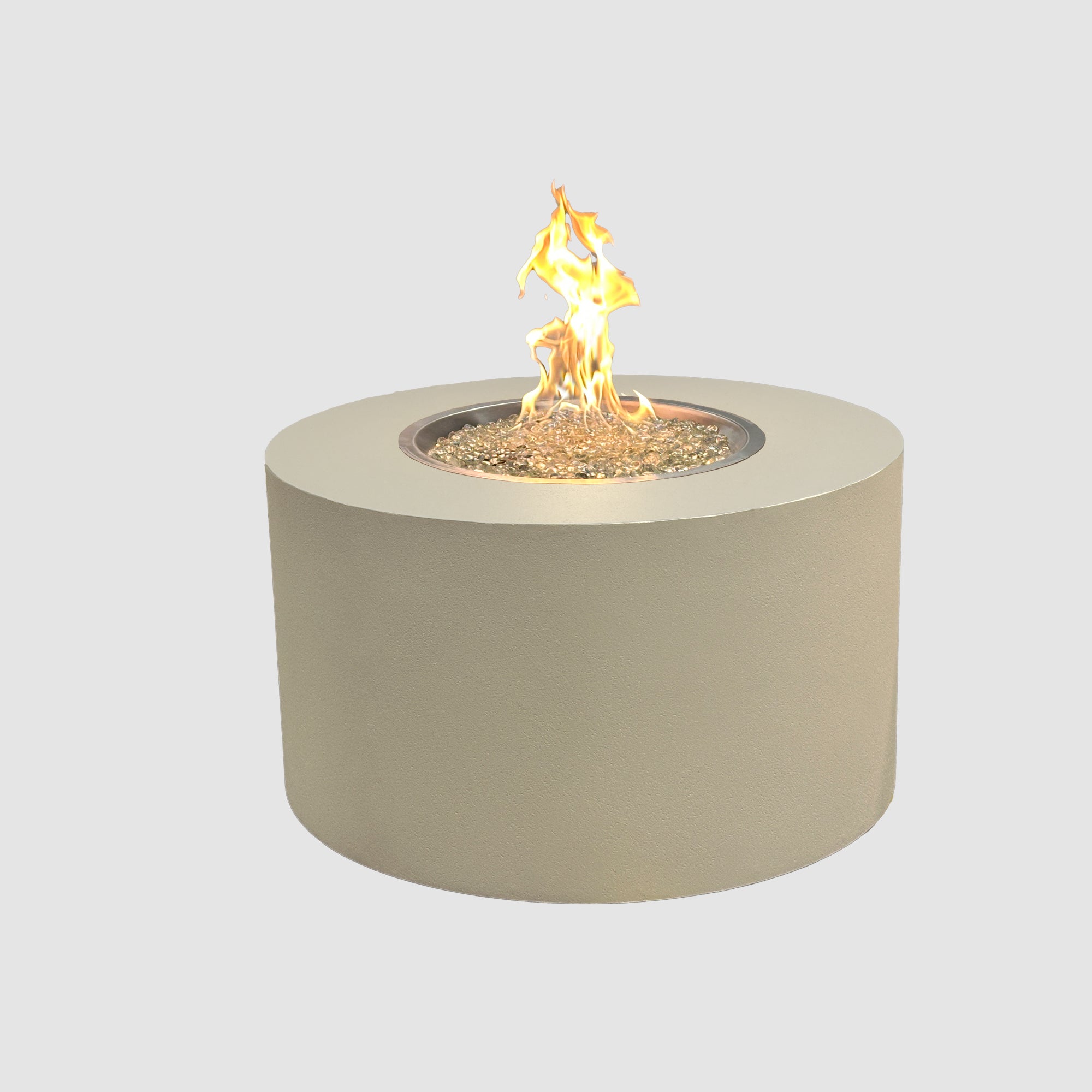 Vosera Round Gas Fire Pit (Shipping Sept. 1st)