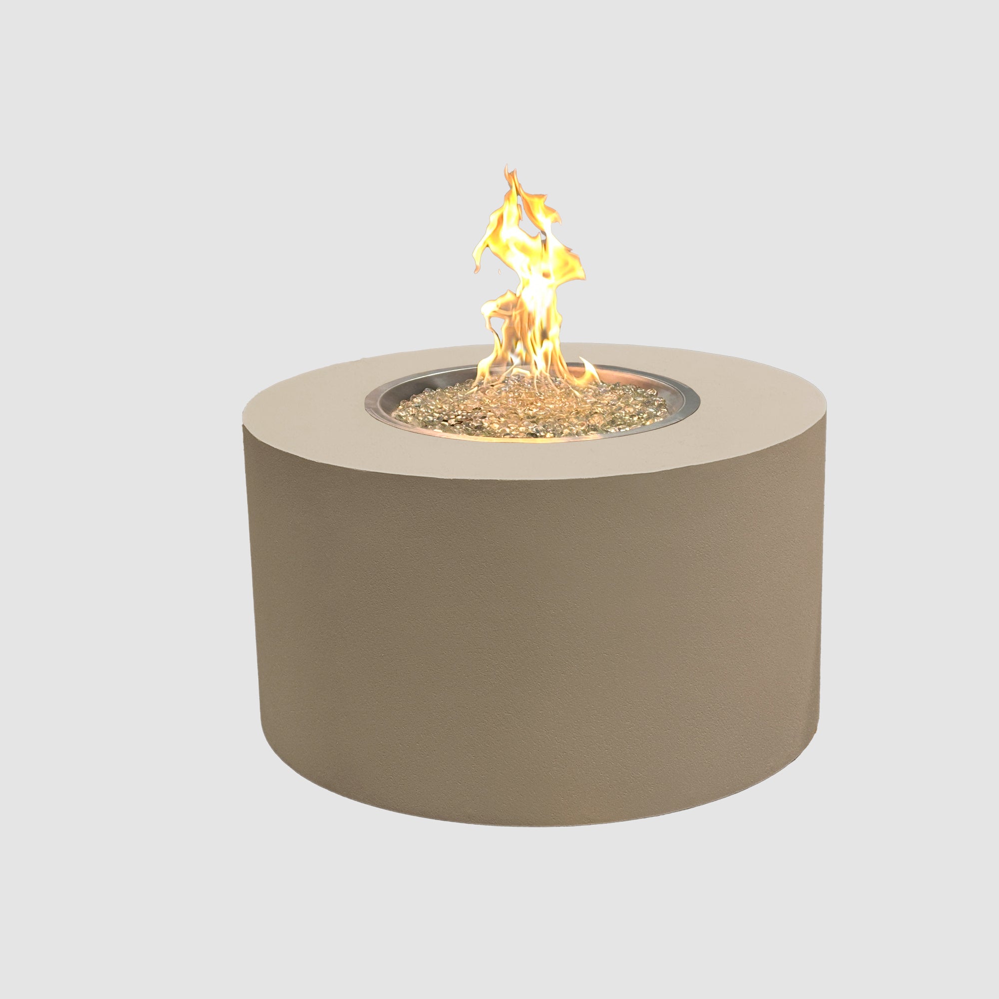 Vosera Round Gas Fire Pit (Shipping Sept. 1st)