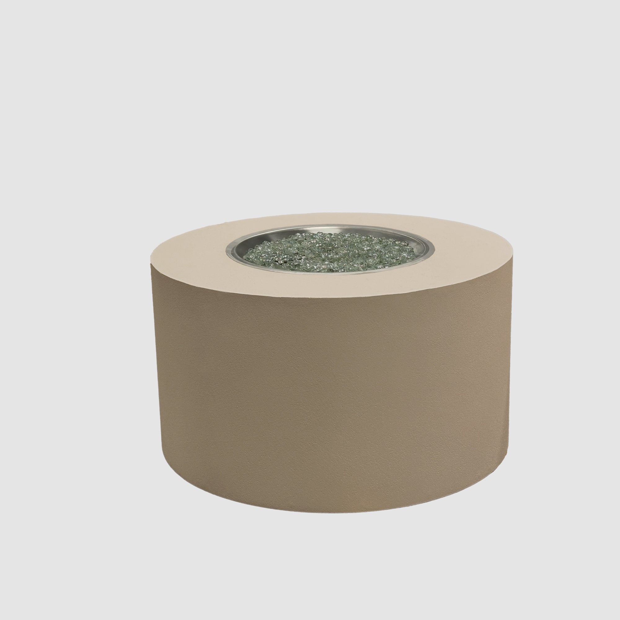 Vosera Round Gas Fire Pit (Shipping Sept. 1st)