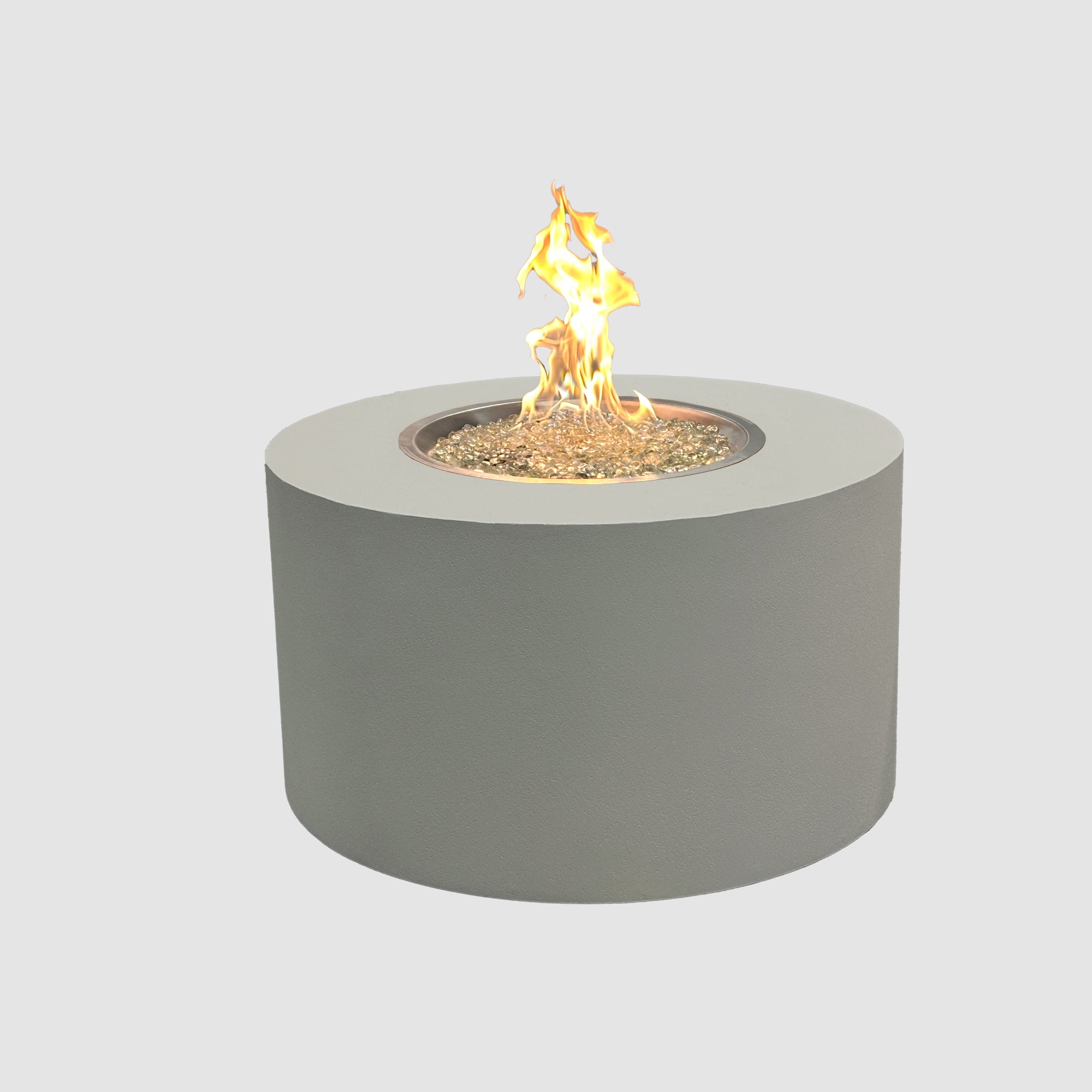 Vosera Round Gas Fire Pit (Shipping Sept. 1st)