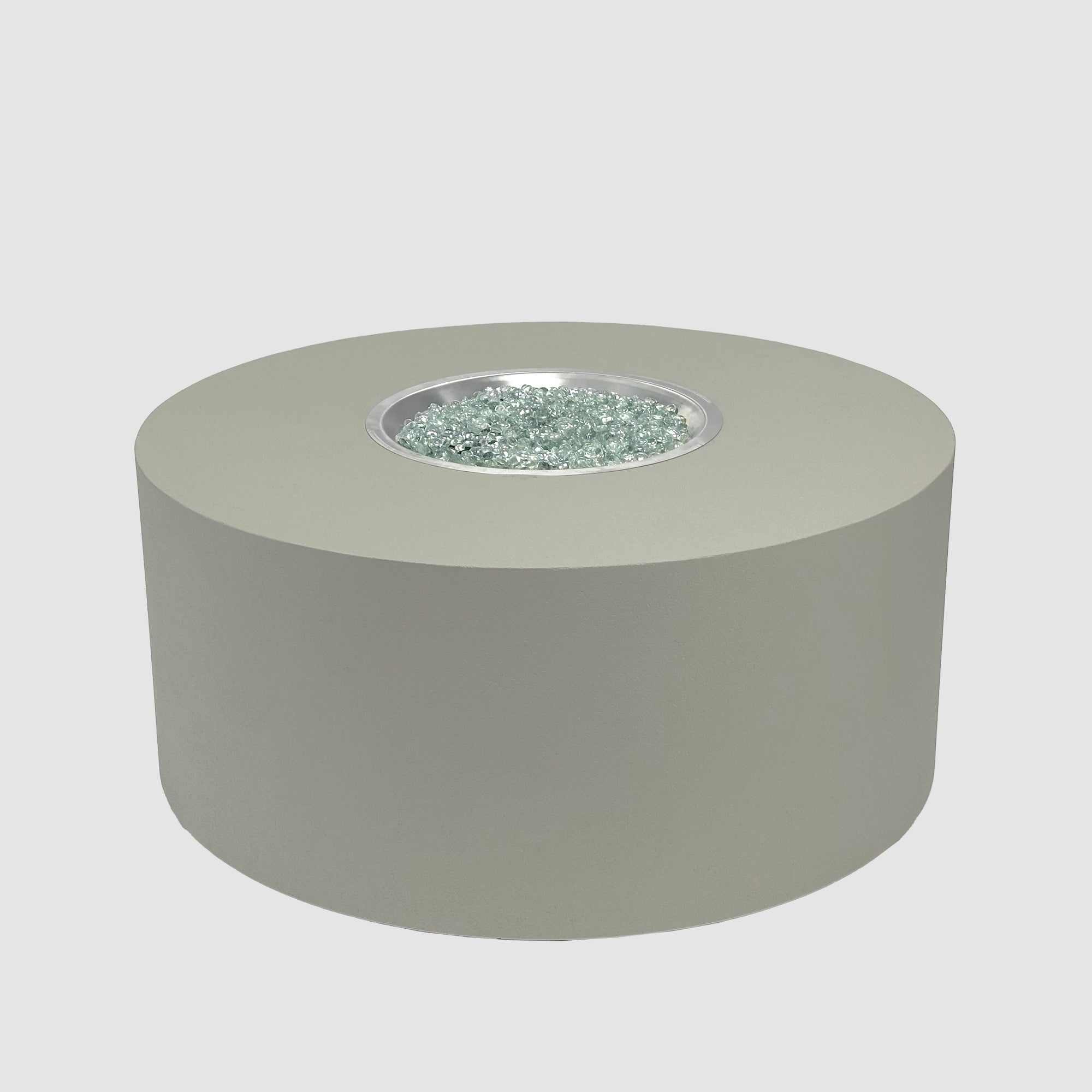 Vosera Round Gas Fire Pit (Shipping Sept. 1st)