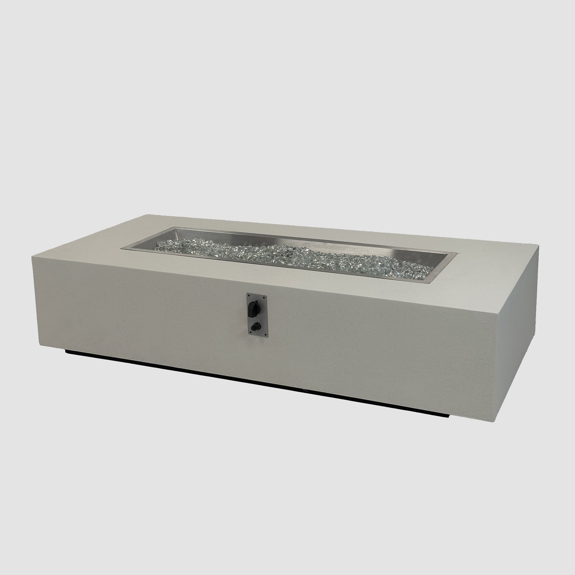 Vosera Linear Gas Fire Pit Table