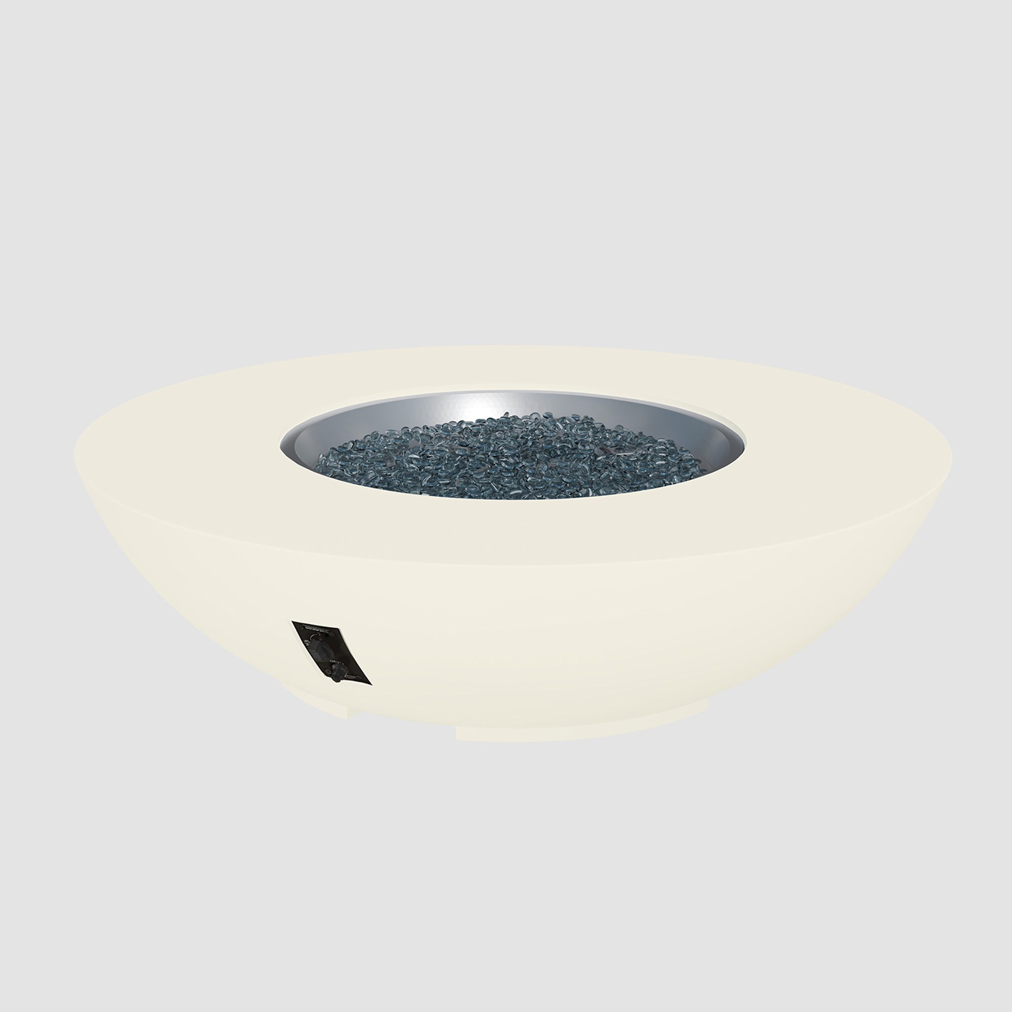 Cove Concrete Bowl Gas Fire Pit