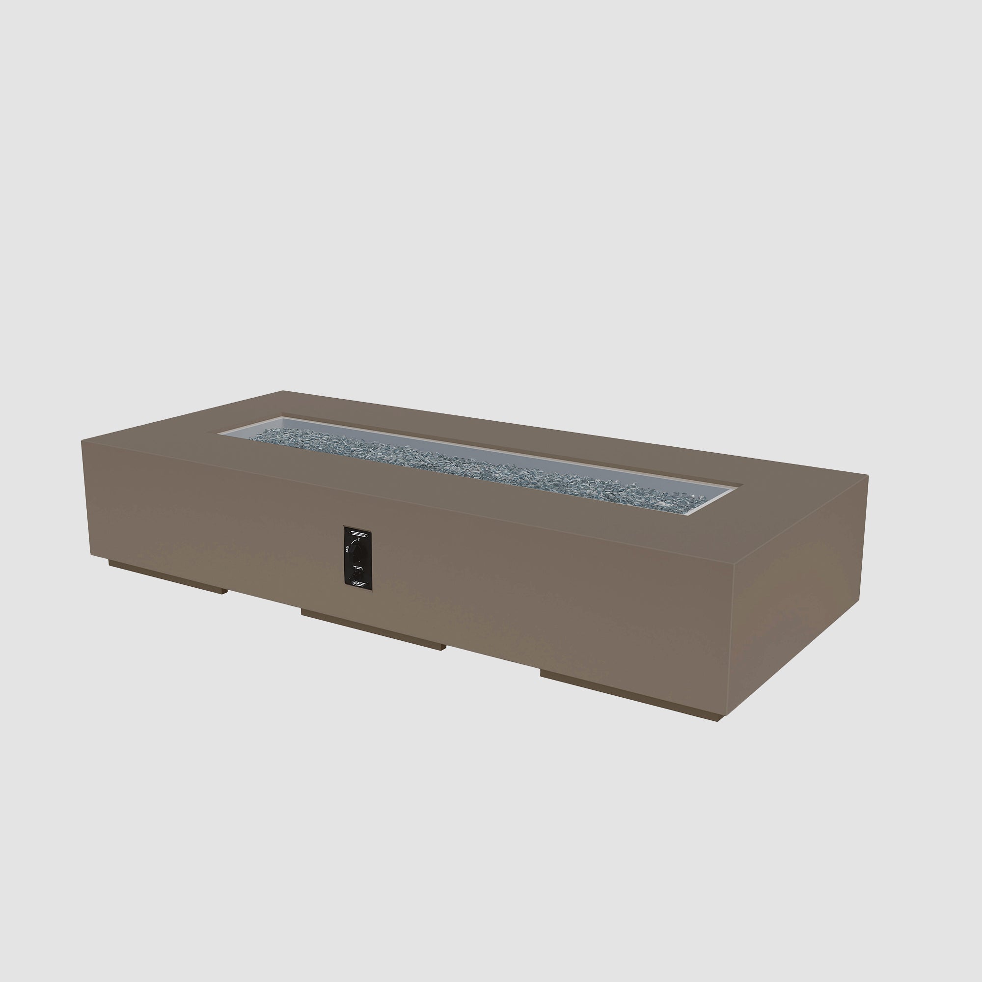 Cove Concrete Linear Gas Fire Pit