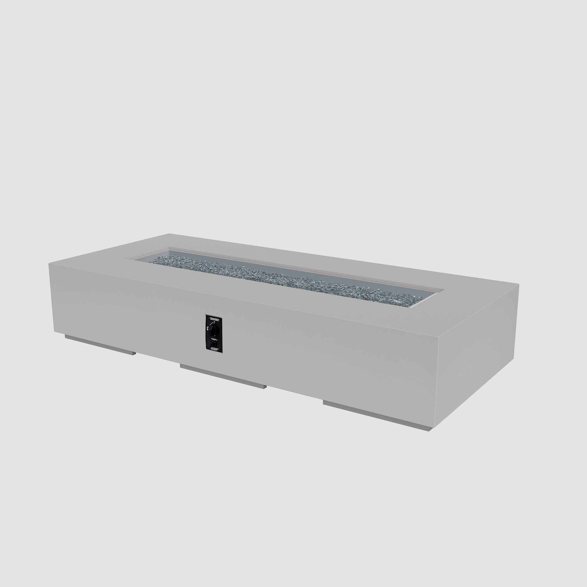 Cove Concrete Linear Gas Fire Pit