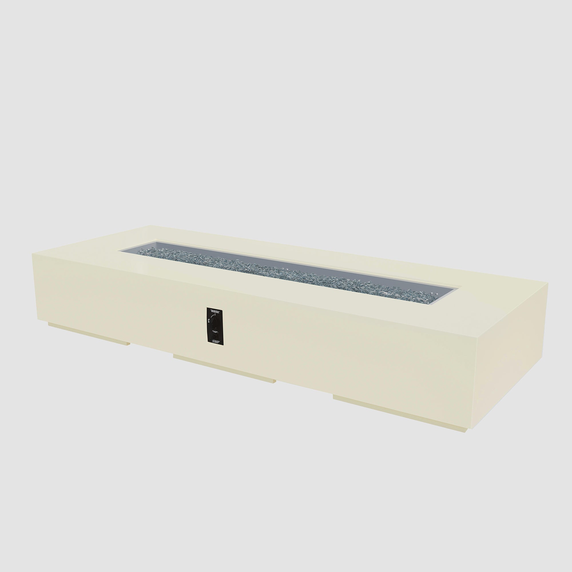 Cove Concrete Linear Gas Fire Pit