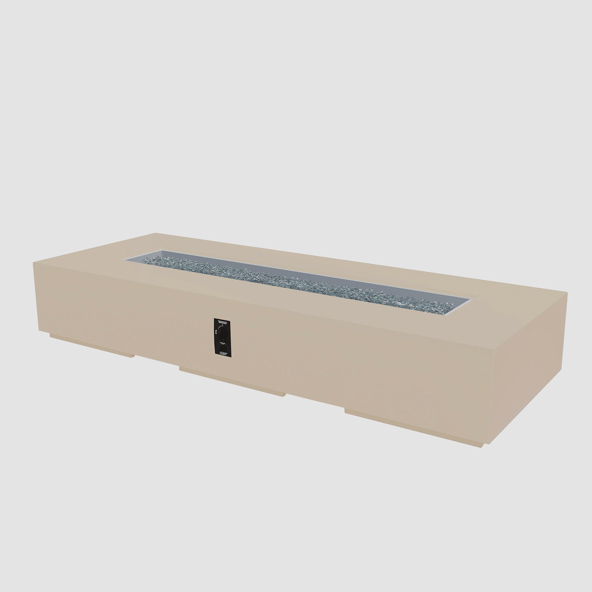 Cove Concrete Linear Gas Fire Pit