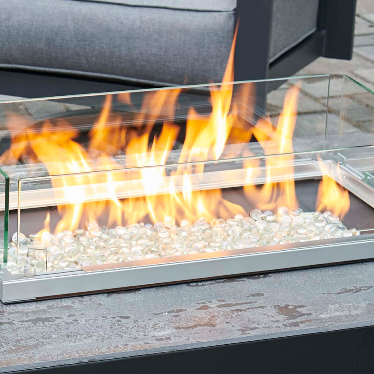 Innovative 2-in-1 Folding Wind Guard | Outdoor GreatRooms