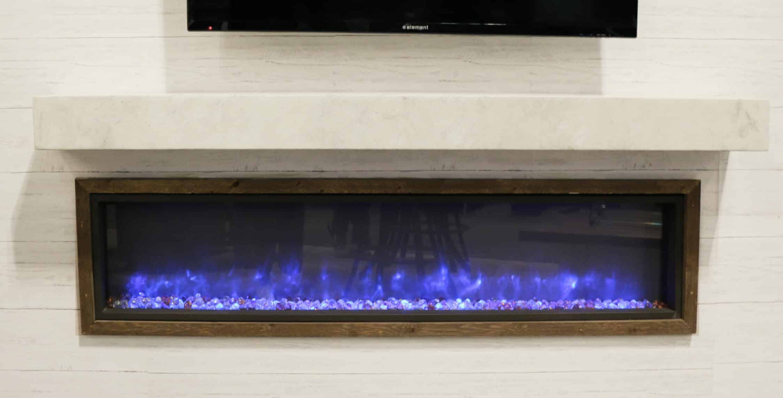 New Product: White Onyx Non-Combustible Supercast Mantel