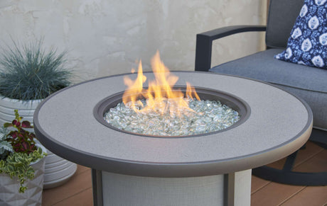 Outdoor GreatRoom Company Debuts Grey Stonefire Gas Fire Pit Table