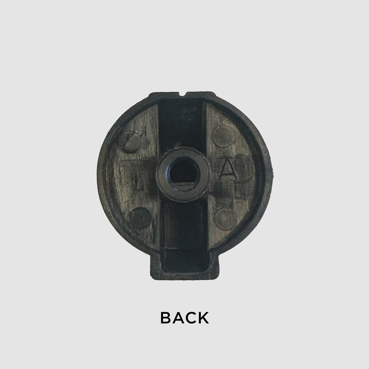Black Plastic Knob