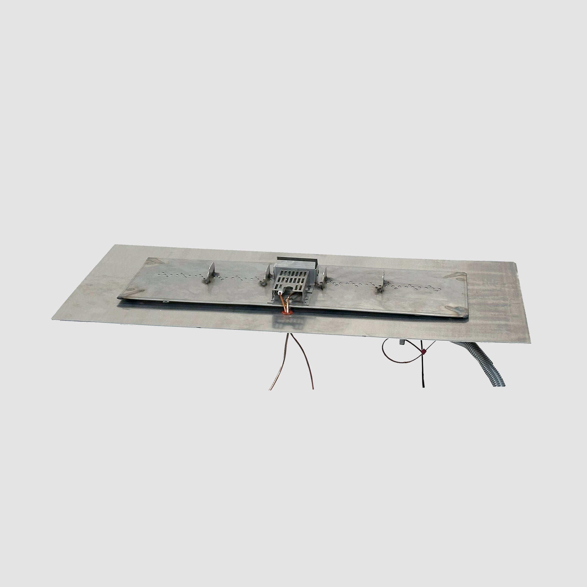 Crystal Fire Plus Linear Gas Burner Insert and Plate Kit