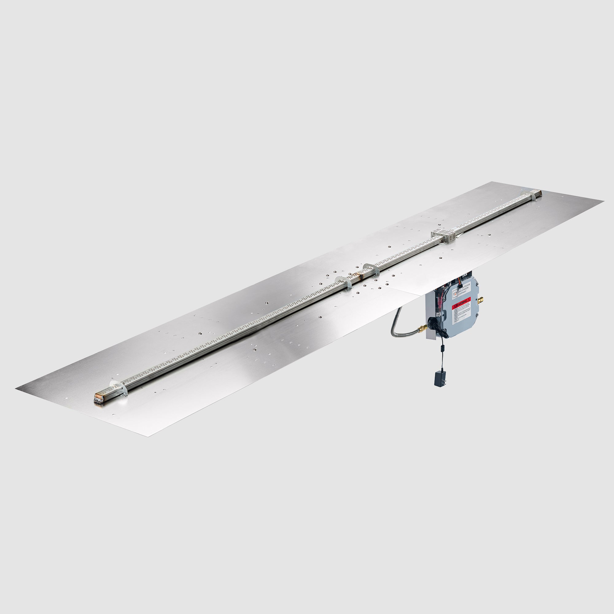 Crystal Fire Plus Linear Gas Burner Insert and Plate Kit