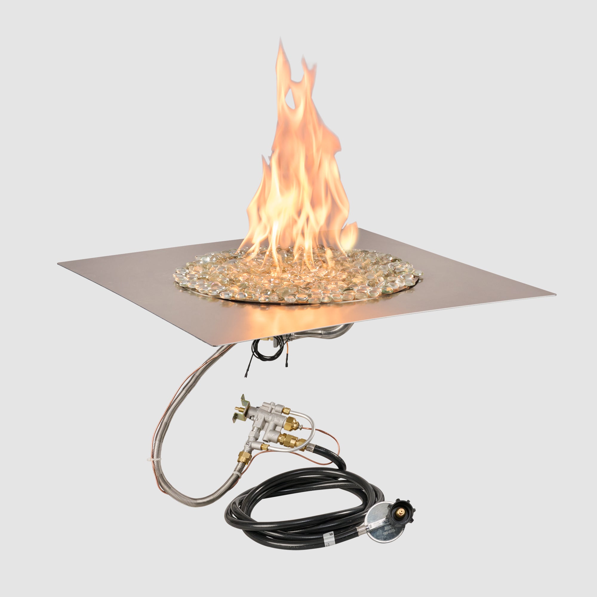 Crystal Fire Plus Square Gas Burner
