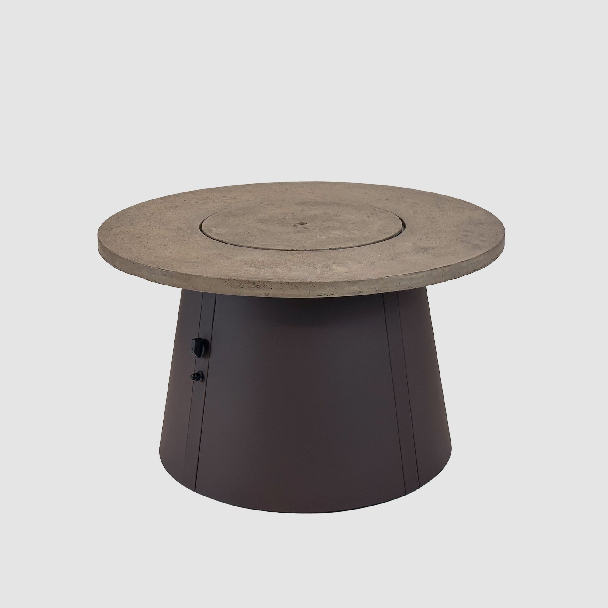 Cirvalo Round Gas Fire Pit Table