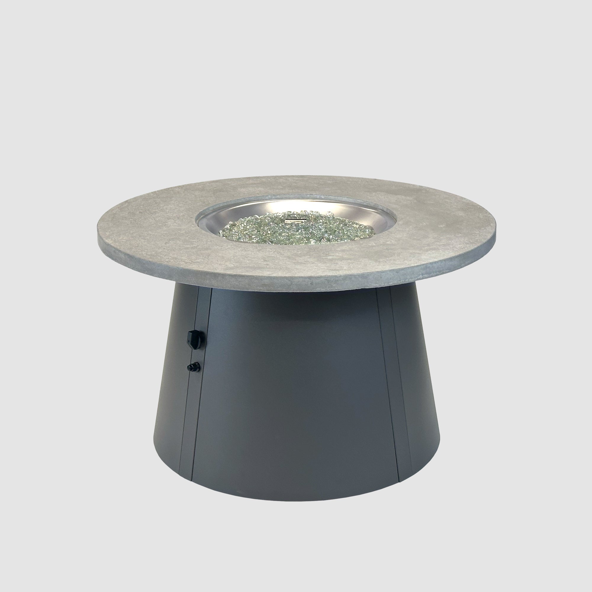 Cirvalo Round Gas Fire Pit Table