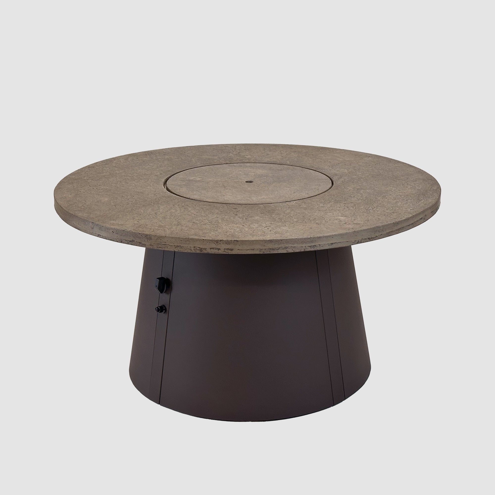 Cirvalo Round Gas Fire Pit Table