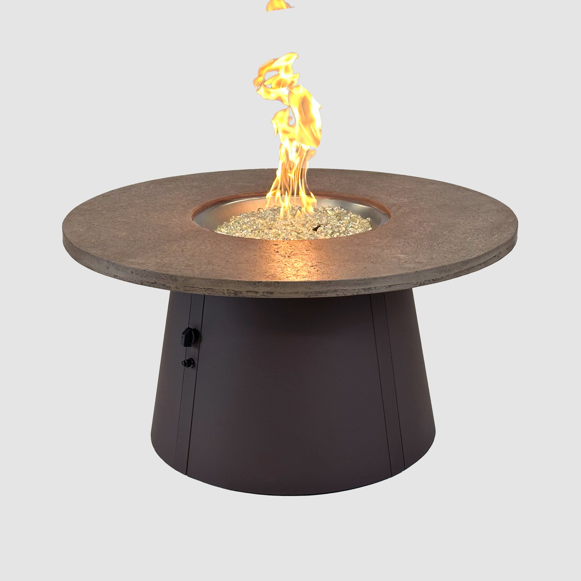 Cirvalo Round Gas Fire Pit Table