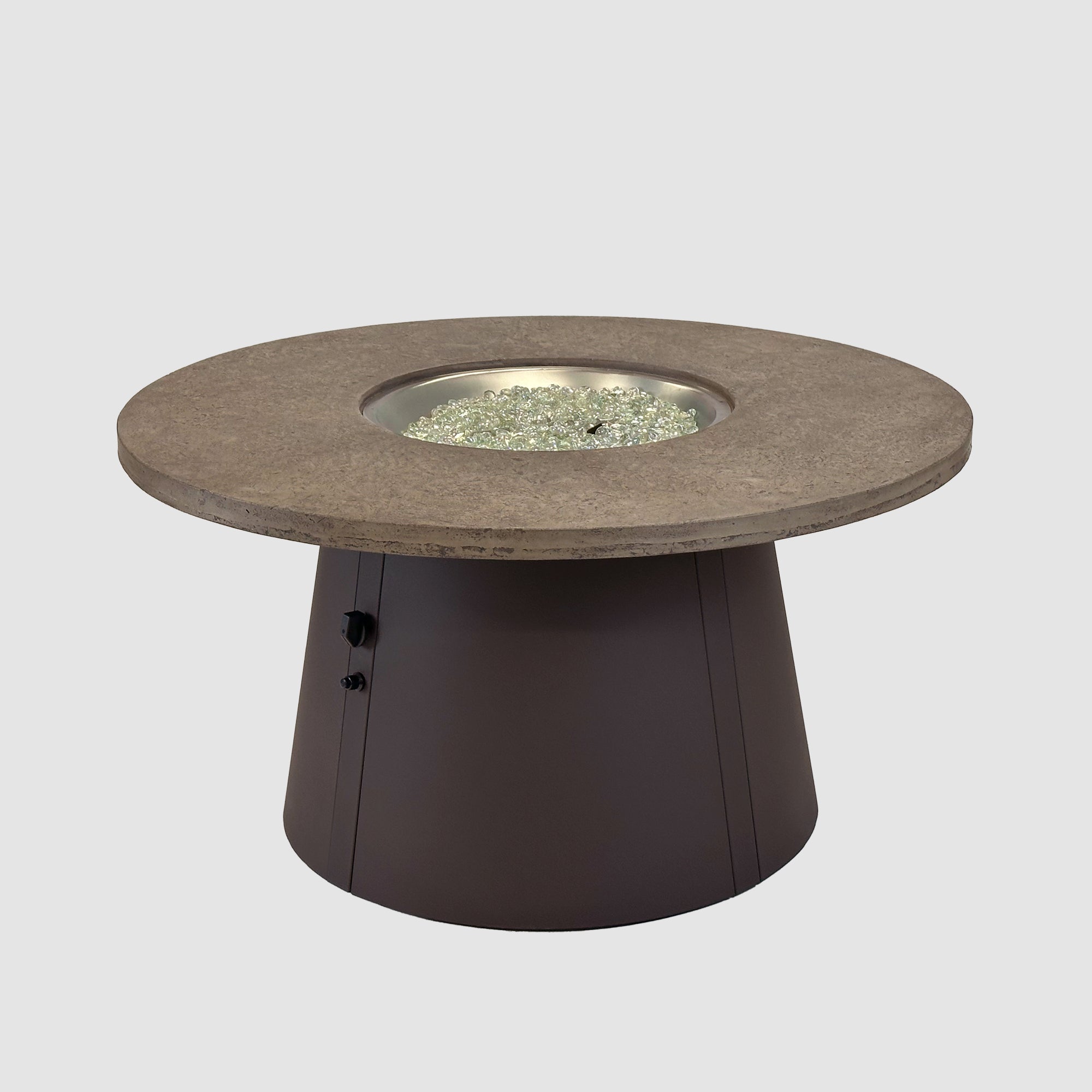 Cirvalo Round Gas Fire Pit Table