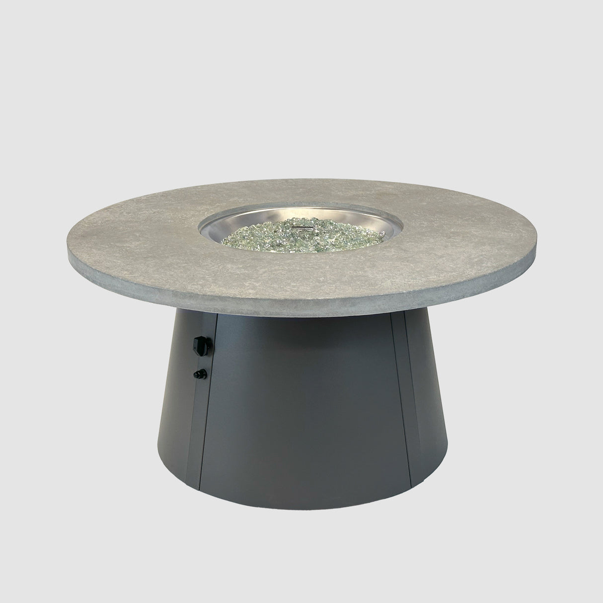 Cirvalo Round Gas Fire Pit Table