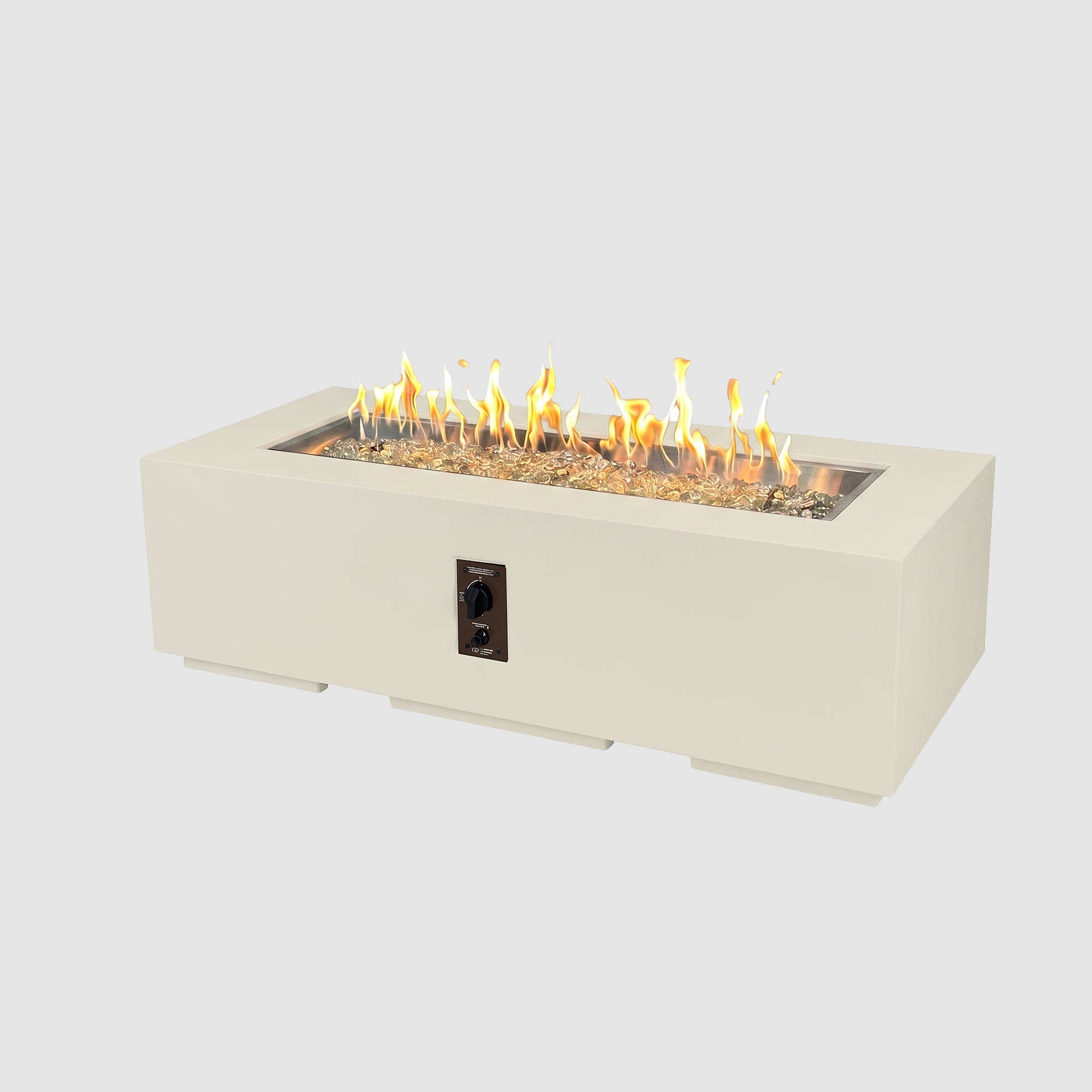 Cove Concrete Linear Gas Fire Pit
