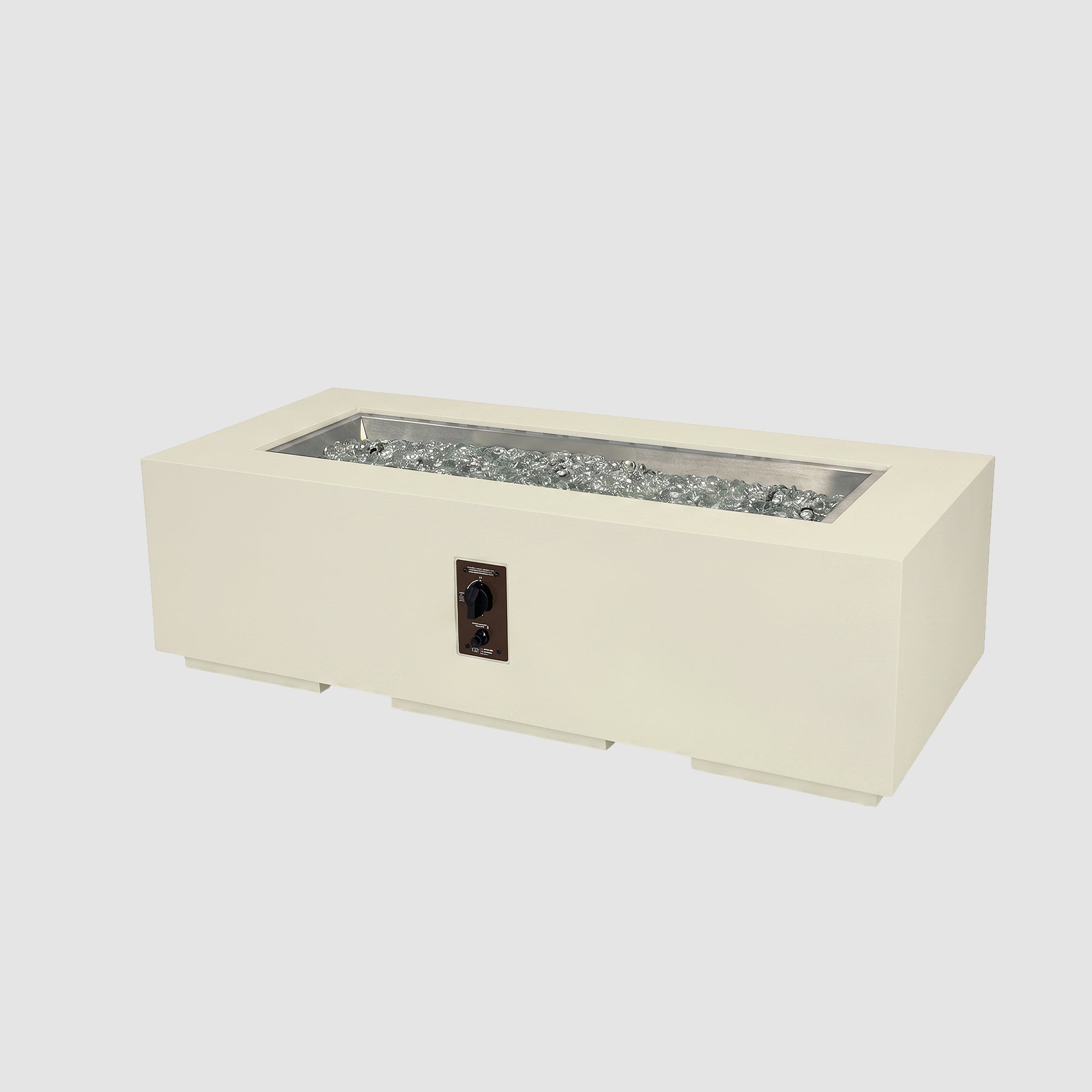Cove Concrete Linear Gas Fire Pit