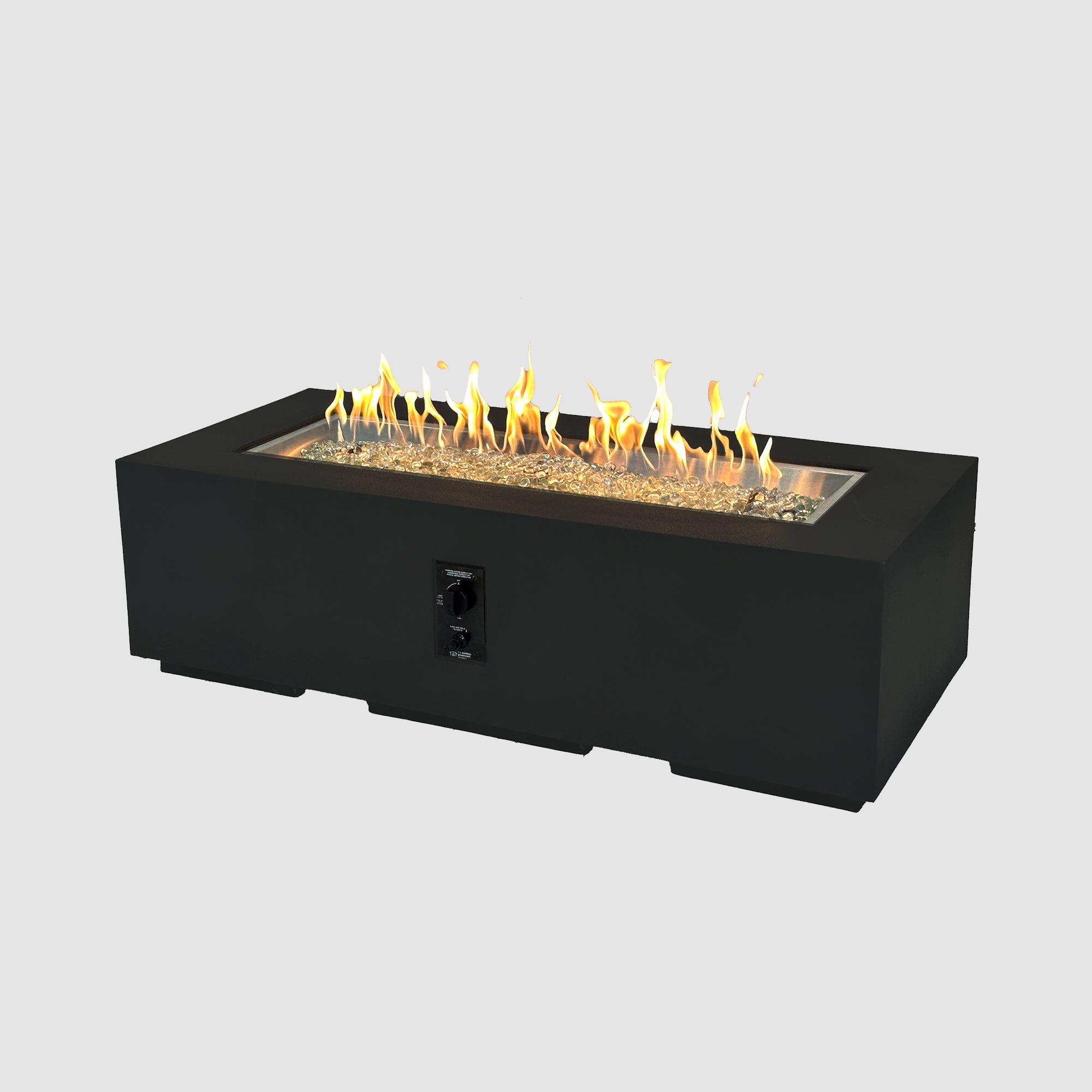 Cove Concrete Linear Gas Fire Pit