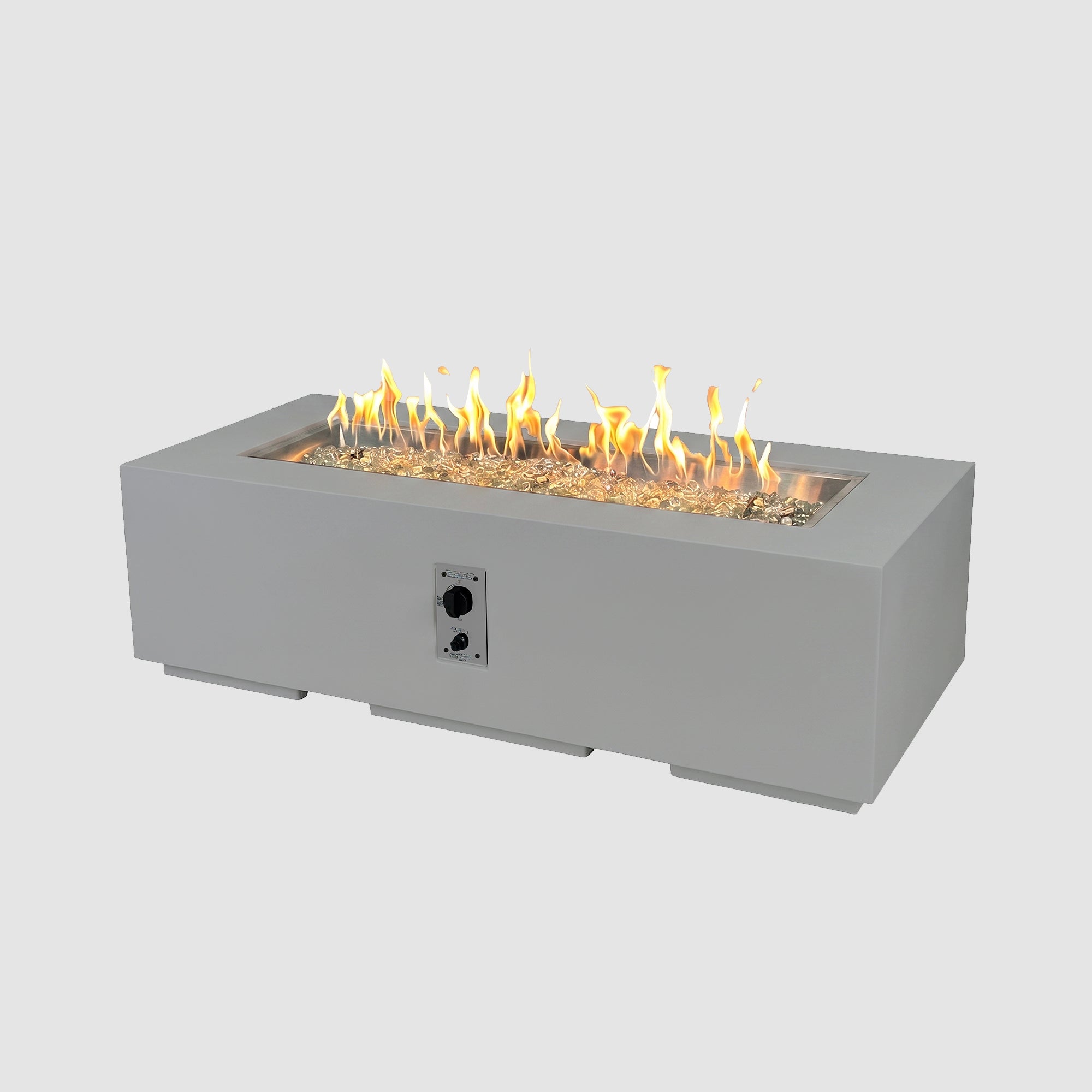 Cove Concrete Linear Gas Fire Pit