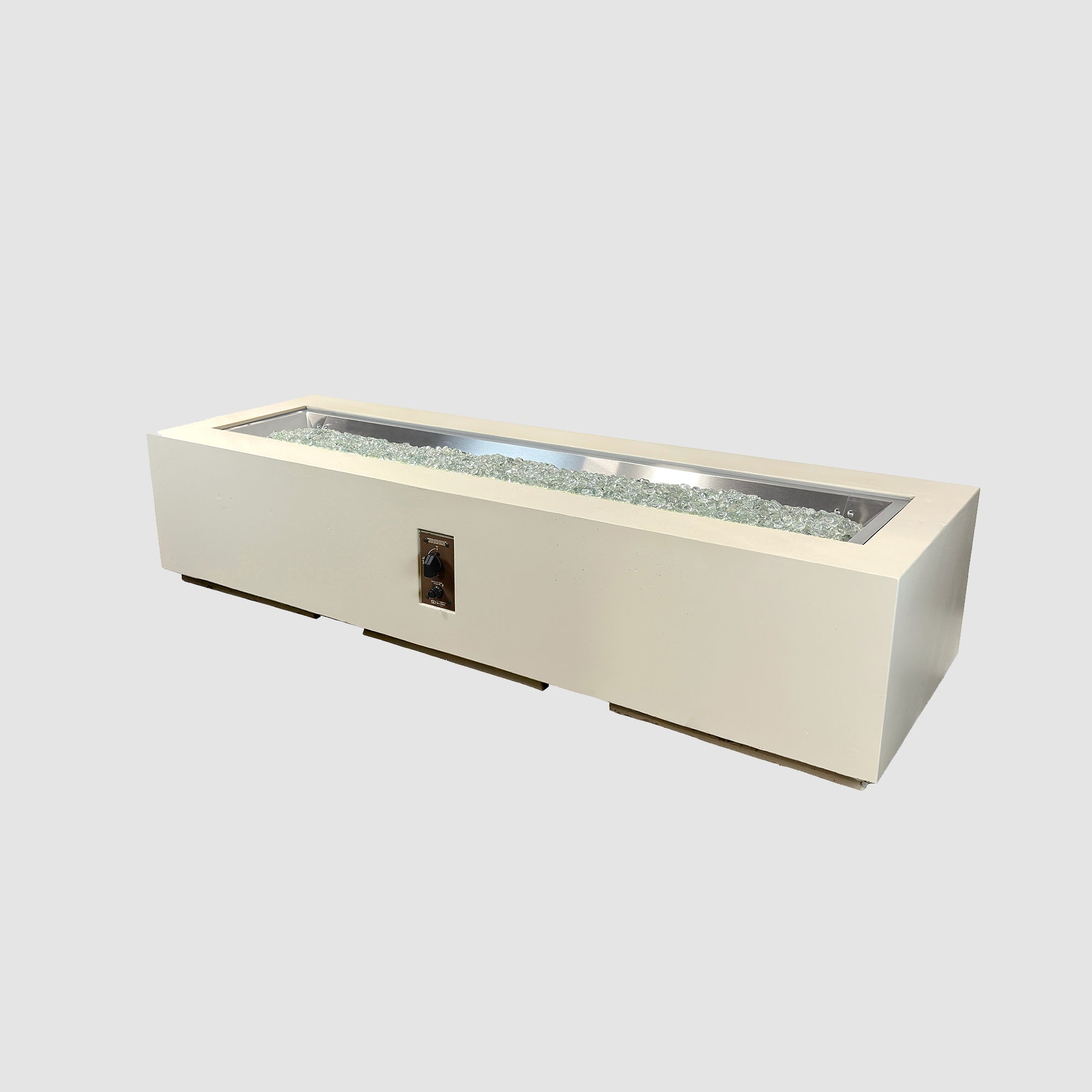 Cove Concrete Linear Gas Fire Pit