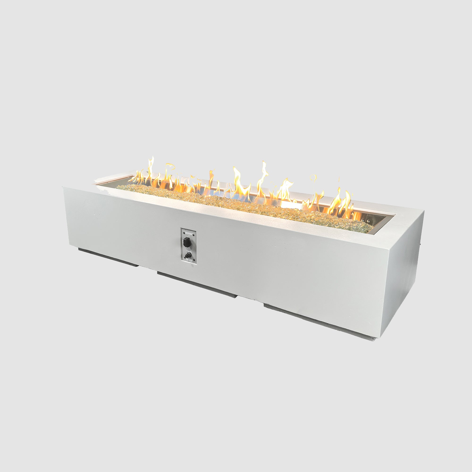 Cove Concrete Linear Gas Fire Pit