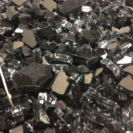 Crushed Tempered Fire Glass